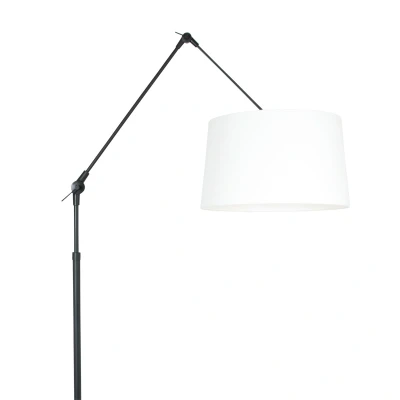 Afbeelding van Steinhauer vloerlamp Prestige chic zwart metaal 8184ZW