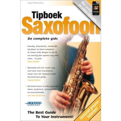 Afbeelding van Tipboek Saxofoon