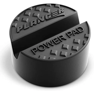 Afbeelding van PLANGER® Power Pad Flat krik met antislip design bescherm je auto door de hydraulische gemaakt van robuust rubber