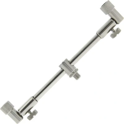 Afbeelding van NGT Stainless Steel, Adjustable 20 30cm, 2 Rod Buzz Bar MTL Buzzerbars