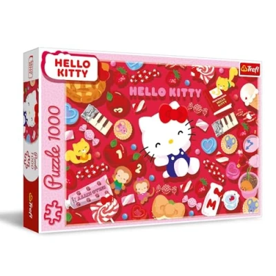 Afbeelding van Trefl Puzzle 1000 Hello Kitty (1000 onderdelen)