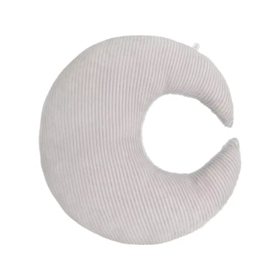 Afbeelding van Baby&#039;s Only Sierkussen babykamer maan teddy Sense Kiezelgrijs 45x45 cm Inclusief kussenvulling