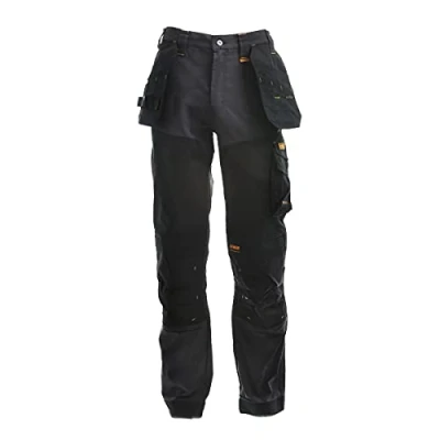 Afbeelding van DeWalt Memphis Werkbroek voor heren, 1 stuk, zwart/grijs, 42 W/29 L