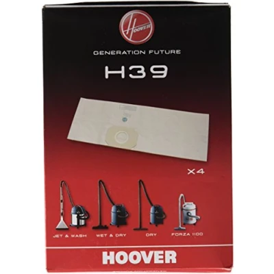 Afbeelding van Hoover H39 Wegwerpstofzuigerzakken, 4 stuks
