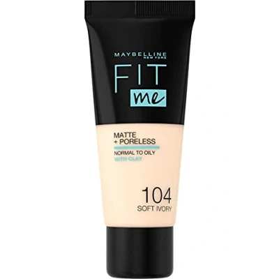 Image de Maybelline Fit Me! Matte+ Poreless Liquid Foundation 30 ml