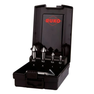 Afbeelding van RUKO ULTIMATECUT 4S 102891RO Kegelverzinkboorset 5 delig 6.30 mm, 10.40 16.50 20.50 25 mm HSS Cilinderschacht 1 set(s)