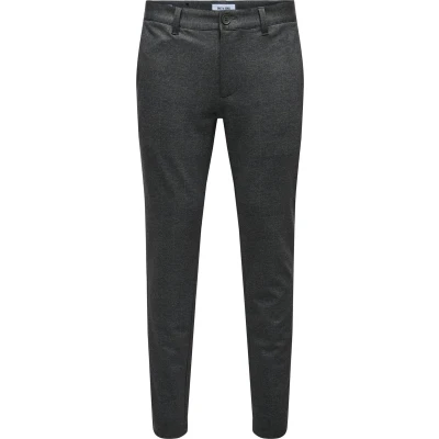 Afbeelding van Only &amp; Sons Onsmark Check Pants Broek, Heren, Maat: 32x34, Olive night