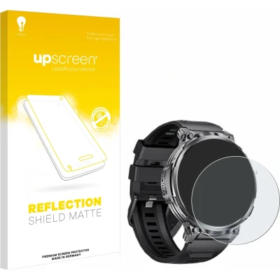 Afbeelding van upscreen Schutzfolie Displayschutz Displayschutzfolie Folie Matt Entspiegelungsfolie, Smartwatch beschermfolie, Grijs