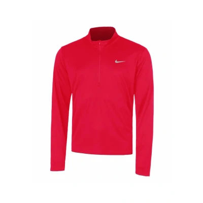 Afbeelding van Nike Pacer Dri Fit 1/2 Zip Hardloopsweater Heren Rood L