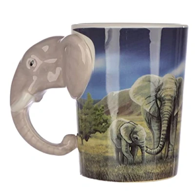 Afbeelding van Beker met olifant handvat