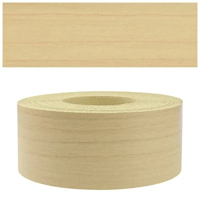 Afbeelding van Mprofi MT® melamine zang met smeltlijm, 45 mm x 20 m, randband voor planken, opstrijkbare rand meubelpanelen, esdoorn een dikte van 0,5