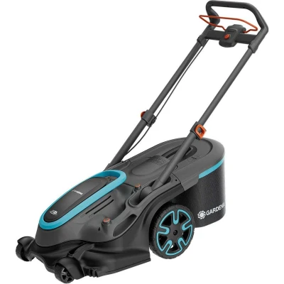 Afbeelding van GARDENA PowerMax Duo 46/36V Solo Accu grasmaaier Met graskam, Instelbare maaihoogte Snijbreedte max. 46 cm