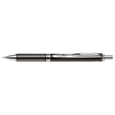 Afbeelding van Pentel BL407 AA gelroller, metalen punt, 0,7 mm, zwart