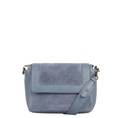 Afbeelding van Cowboysbag Texas Citybag dusk blue Leren tas