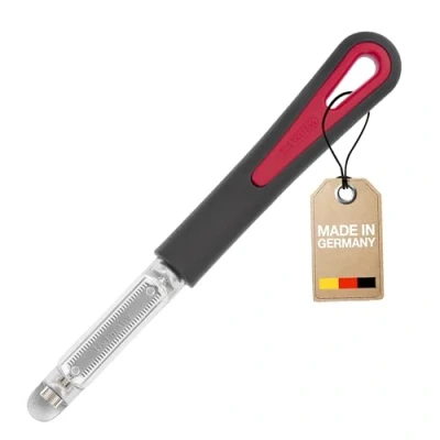 Afbeelding van Westmark Tomfix 2946RT60 Tomaten en kiwischäler met gekarteld lemmet, retro design, 18,5 x 2,2 cm, roestvrijstalen look