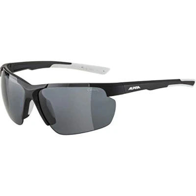 Afbeelding van Alpina Defey HR Glasses, black matt/white/black mirror