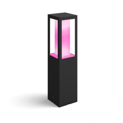 Afbeelding van Philips Hue Impress sokkellamp White and Color Zwart laag