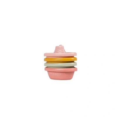 Afbeelding van Little Dutch Bad Bootjes Roze