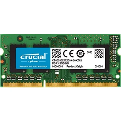 Image de Mémoire RAM Crucial 8Go DDR3 1866MHz PC3 14900S CL13 SO DIMM 204Pin
