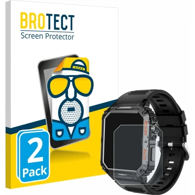 Afbeelding van BROTECT Screenprotector voor Rogbid Stahl Gear P3 Folie Beschermfolie matte (2 Stuks)