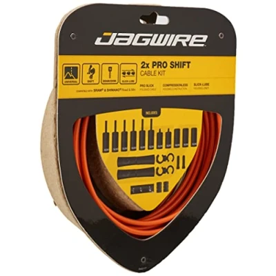 Afbeelding van Jagwire Kit Pro Shift 2 Unidades Oranje