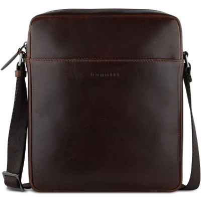 Afbeelding van bugatti Romano Schoudertas, Heren, Maat: One Size, Braun