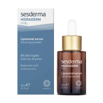 Afbeelding van Sesderma Hidraderm Hyal Liposomal serum Extreme hydratatie Hydraterend voor het gezicht Drievoudig hyaluronzuur Diepe Alle watersoorten 30 ml