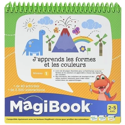 Image de VTECH MAGIBOOK J&#039;APPREND S LES FORMES