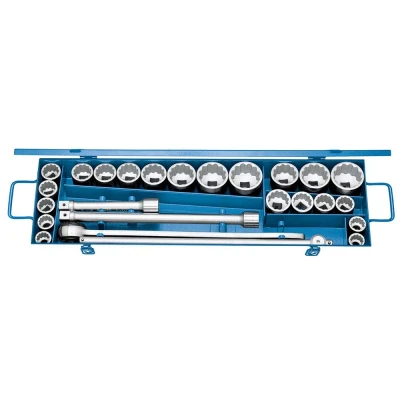 Afbeelding van GEDORE D 32 EMAU 2 dopsleutelset 3/4 25dtlg ud mm+inch (25 st.) 6281310