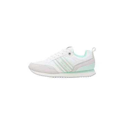 Afbeelding van Pepe Jeans Dublin GALA Sneakers laag, Dames, Maat: 40, White Leer/ synthetisch