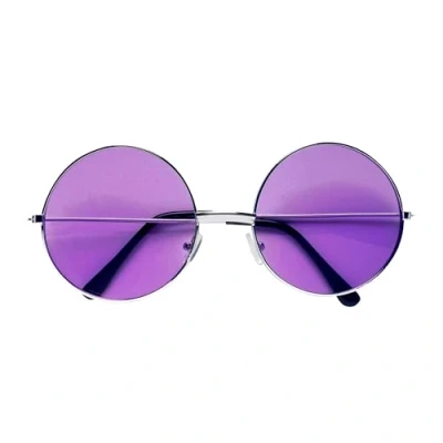 Afbeelding van WIDMANN MILANO FASHION Feestbril in jaren &#039;70 stijl met gekleurde glazen, hippiebril, ster, carnaval
