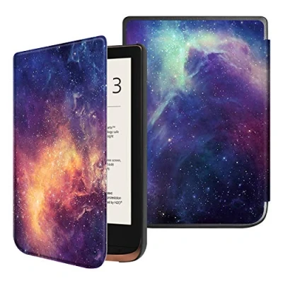 Afbeelding van Fintie hoes voor Pocketbook Touch HD 3 / Lux 5 4 Basic 2 Color E Reader Ultradunne met automatische slaap/wake, sluiting