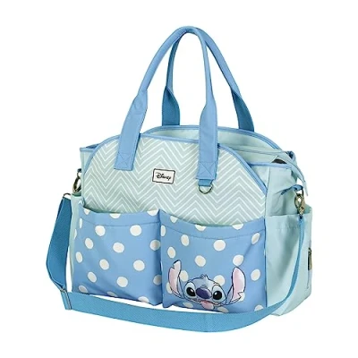 Image de KARACTERMANIA Lilo and Stitch Lovely Mommy Sac pour poussette Vert, One Size, de bébé