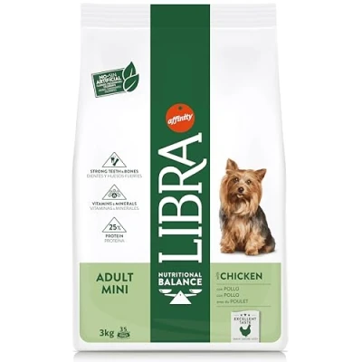Afbeelding van 3kg Libra Dog Mini Droog hondenvoer met kip