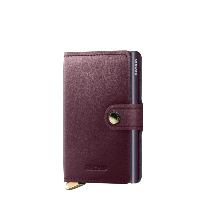 Afbeelding van Secrid Miniwallet portemonnee Dusk bordeaux Dames