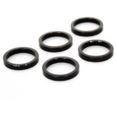 Afbeelding van Ahead spacer 1 1/8&quot; 5 mm zwart (5 stuks)
