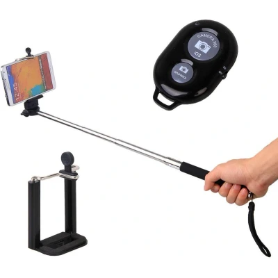 Afbeelding van Azuri Selfiestick + Remote
