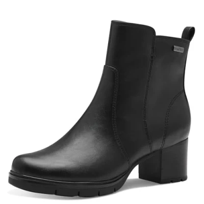 Afbeelding van Jana Dames Laarsje 26377 001 Zwart Wijdte H Maat 39