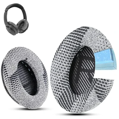 Afbeelding van Krone Kalpasmos Professionele Bose Instant Chill QC25/QC2/QC15/Ae2/Ae2i/Ae2w/SoundTrue &amp; SoundLink (Over Ear) Cool ing Gel oorkussens, zwart