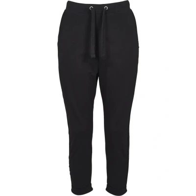Afbeelding van Urban Classics Ladies OPEN EDGE Terry TURN UP Pants Trainingsbroek, Dames, Maat: 3XL, Black