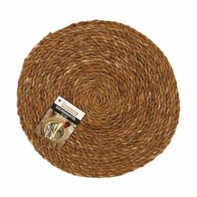 Afbeelding van Placemat Privilege Zeealgen Bruin Ø 25 cm (36 Stuks)