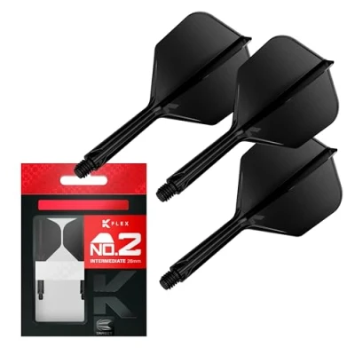 Afbeelding van Target K Flex Black NO2 Dart Flights Intermediate