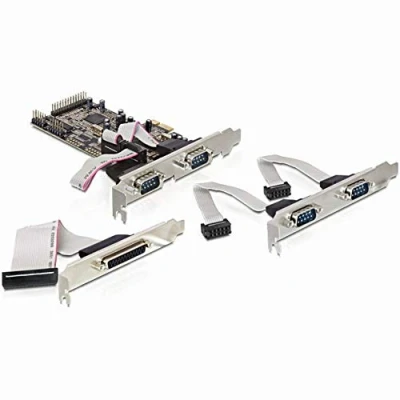 Image de DeLock PCI Express card 4 x serial, 1x parallel adaptateur série/parallèle ports