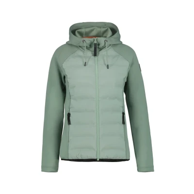 Afbeelding van Icepeak Midlayer Ashburn Outdoorjas, Dames, Maat: XXL, Spargel