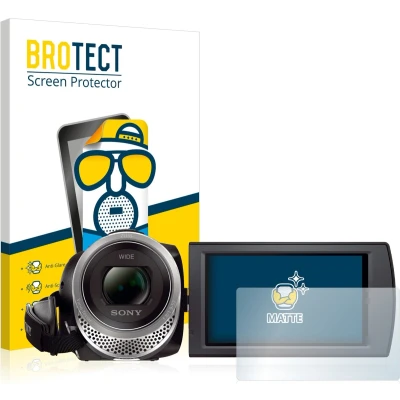Afbeelding van BROTECT Screenprotector voor Sony FDR AX53 Folie Beschermfolie matte (2 Stuks)