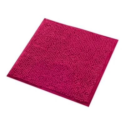 Afbeelding van Badmat Roze Badkamer Tapijt kan gecombineerd worden tot een set Antislip &amp; Maschinewasbaar Toiletmat 45x45cm