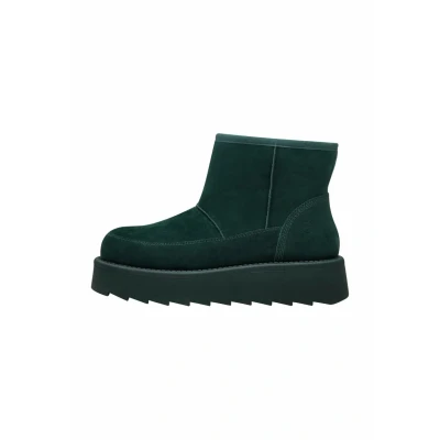 Afbeelding van Tamaris Snowboots, Dames, Maat: 41, Green Leer