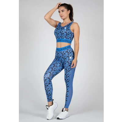 Afbeelding van Gorilla Wear Osseo Legging, Dames, Maat: XS, Blue