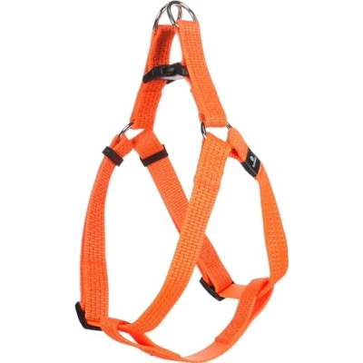 Afbeelding van Flamingo Len Step&amp;go Harnas Honden Step &amp; Go Oranje M 35 60cm 20mm 1st 124991