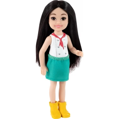 Afbeelding van Barbie Tienerpop Chelsea Can Be Meisjes 15,3 Cm Wit/groen Barbiepop